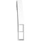 Ekena Millwork 3 1/2-in. W x 26-in. D x 26-in. H Merced Architectural Grade PVC Knee Brace BRCP035X26X26MRC - alternate 3